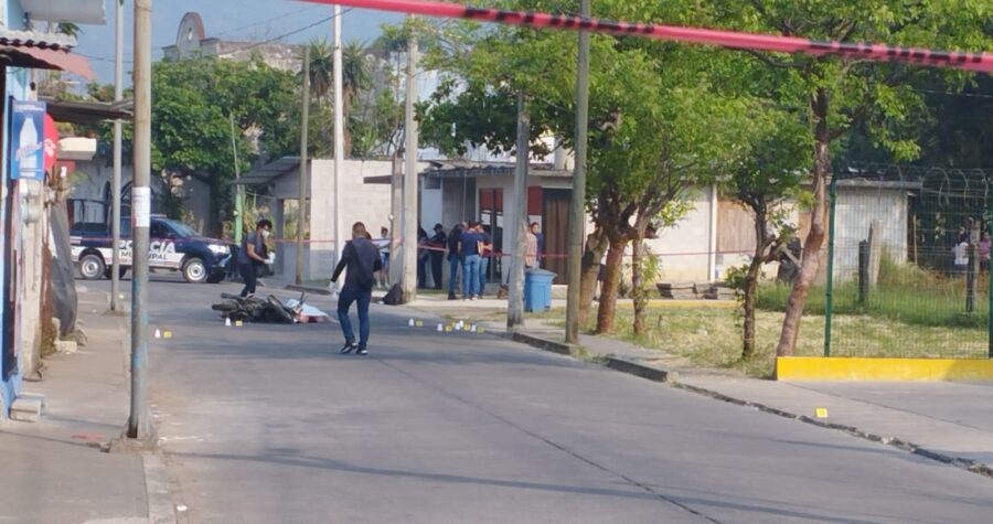 Lo ejecutan a balazos a unos metros de la comandancia de la policía de Ixtaczoquitlán