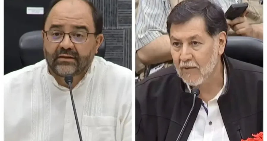 Fernández Noroña y Álvarez Icaza 'pelean' a gritos en sesión del INE