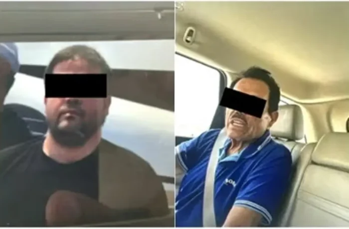 Revelan primeras imágenes de detención de 'El Mayo' Zambada y Joaquín Guzmán López en EU