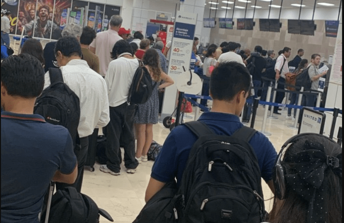 Falla cibernética global afecta operaciones en el aeropuerto internacional de Veracruz